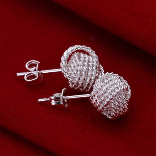 Fashion Tennis Earrings Fashion Sterling Silver Jewelry