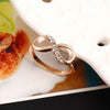 Infinity Crystal Rings For Women