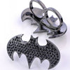 Rhinestone Alloy Bat Double For Finger Ring